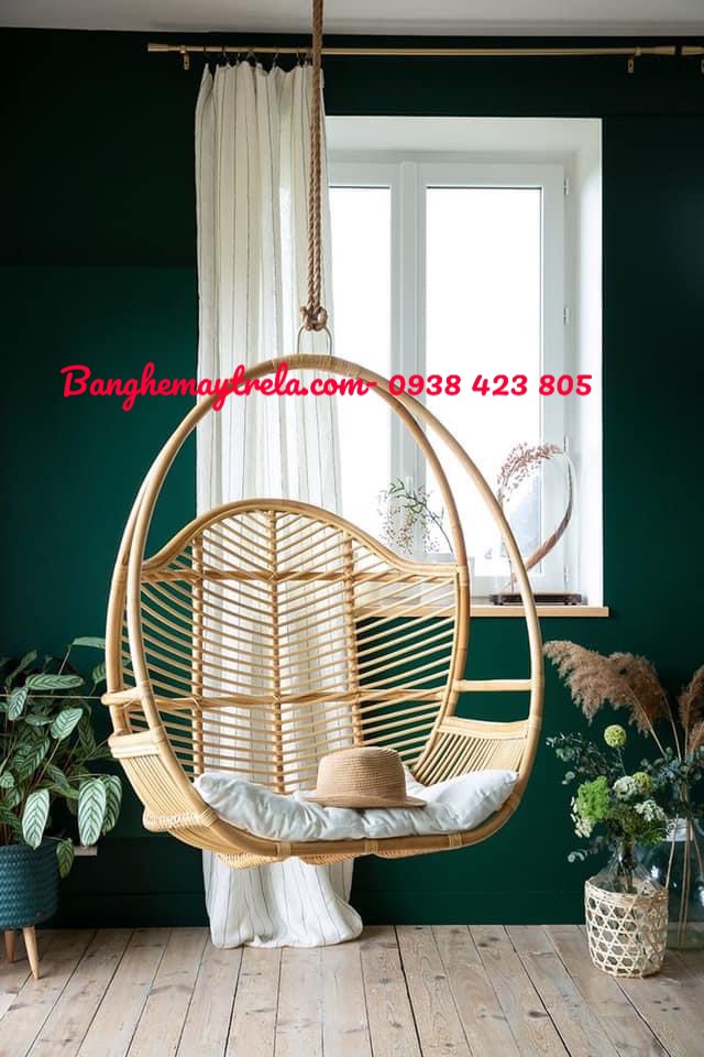 Xích đu mây tự nhiên